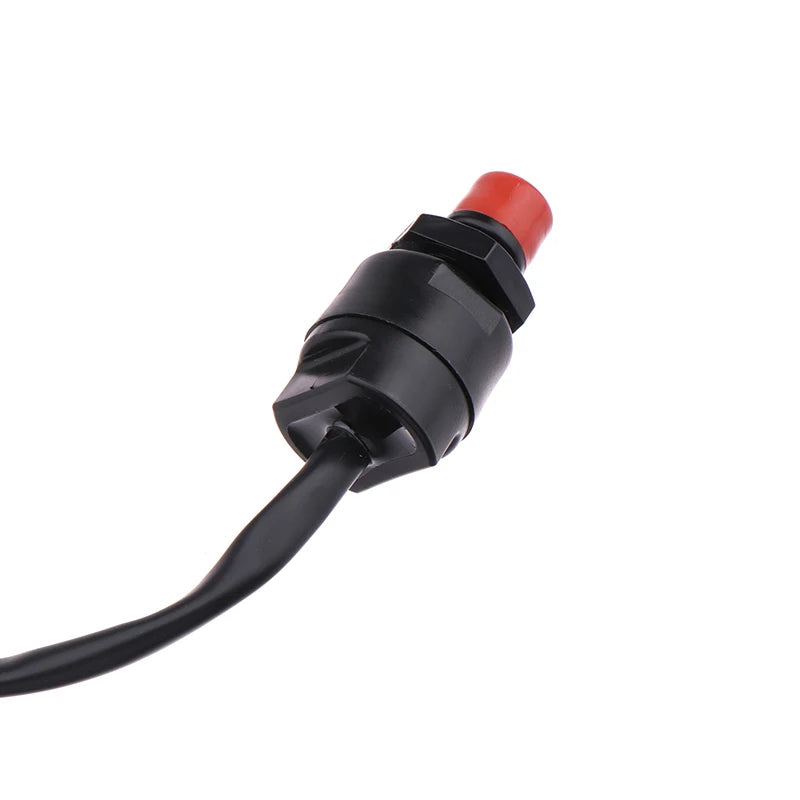 1Pcs Universal Boat Outboard Engine Motor Start Kill Switch Keyless Push Button Applicable For Ships