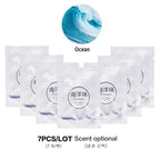 Car Air Freshener Supplement 7 Pcs/Lot Solid Car Perfume Car Air Conditioner Vent Auto Ocean Refill Air Outle Amagi
