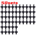 10-50sets Bumper Trim Buckles Cars Rivet Clips Doors Sill Fixing Clips Wheel Arch Clip for Mercedes-Benz BMW357 Auto Accessories