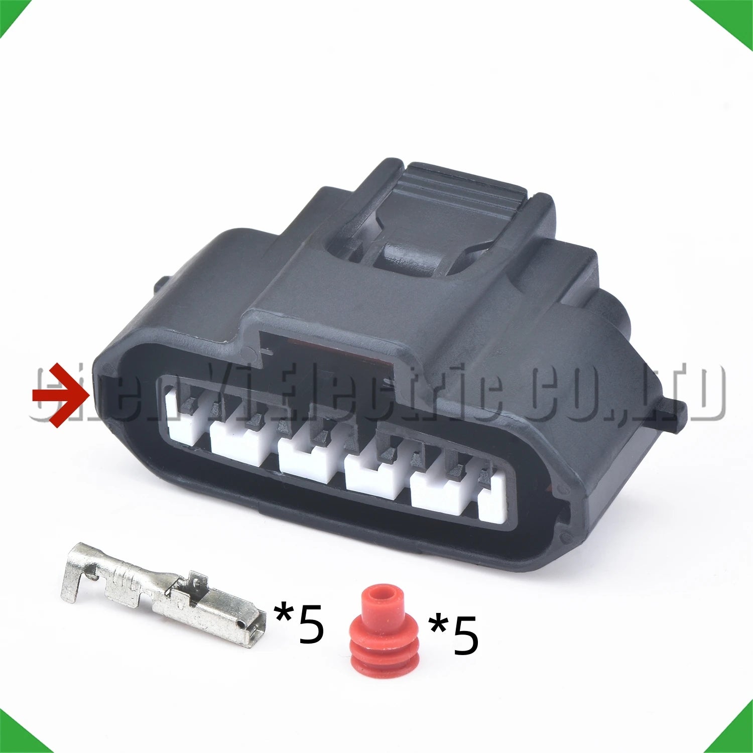 5 Pin Auto igniter connector pedal Air Flow Meter Wire harness plug 7283-1056-30 90980-...