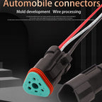 3 PIN 1.6mm Male Female Connector Waterproof Wiring Harness For Engineering Vehicle Deutsch DT04-3P-E005 DT06-3S-E005