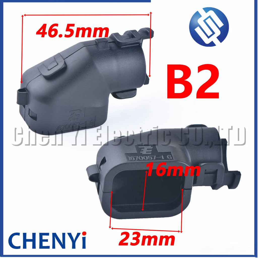 Connector electric wire back cover protective shell Fixed Wire Group Bent Tail Buckle 1670057-1 1670364-1 1563110-1 1670865-1