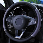 Universal Car Steering Wheel Braid High Quality Leather Anti-Slip 8 Color Car Steering Wheel Cover Car-styling Auto Accessories