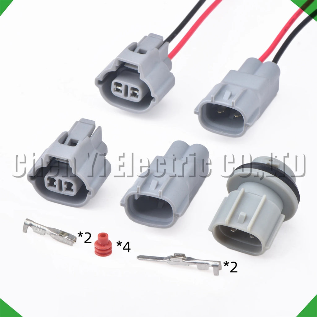 2-pin auto connector connector light halogen socket holder harness 8161512590 90075-60001