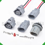 2-pin auto connector connector light halogen socket holder harness 8161512590 90075-60001