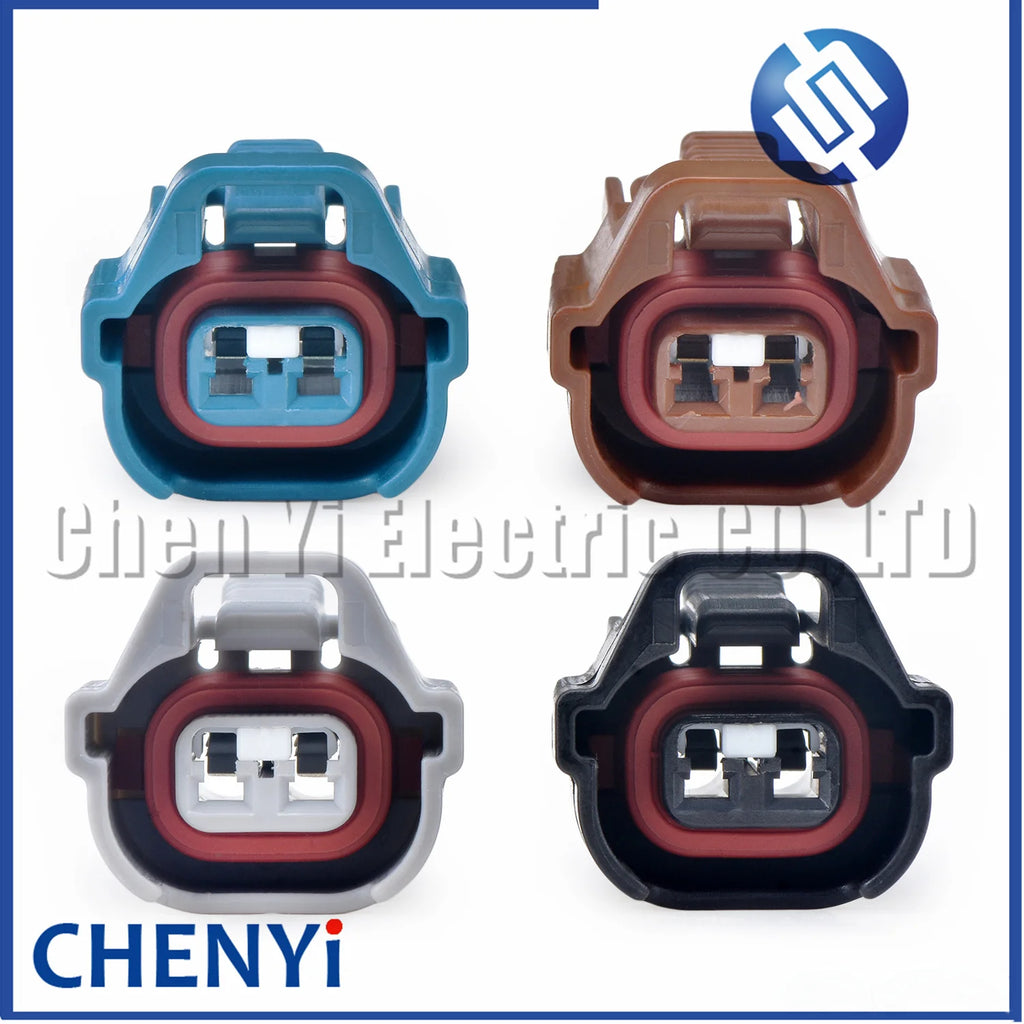 2 Pin Connector Fuel injector plug PA847-02127 15316989 6189-0670 90980-11285 For Toyota Lexus izusu Nippon Denso Naza Nissan