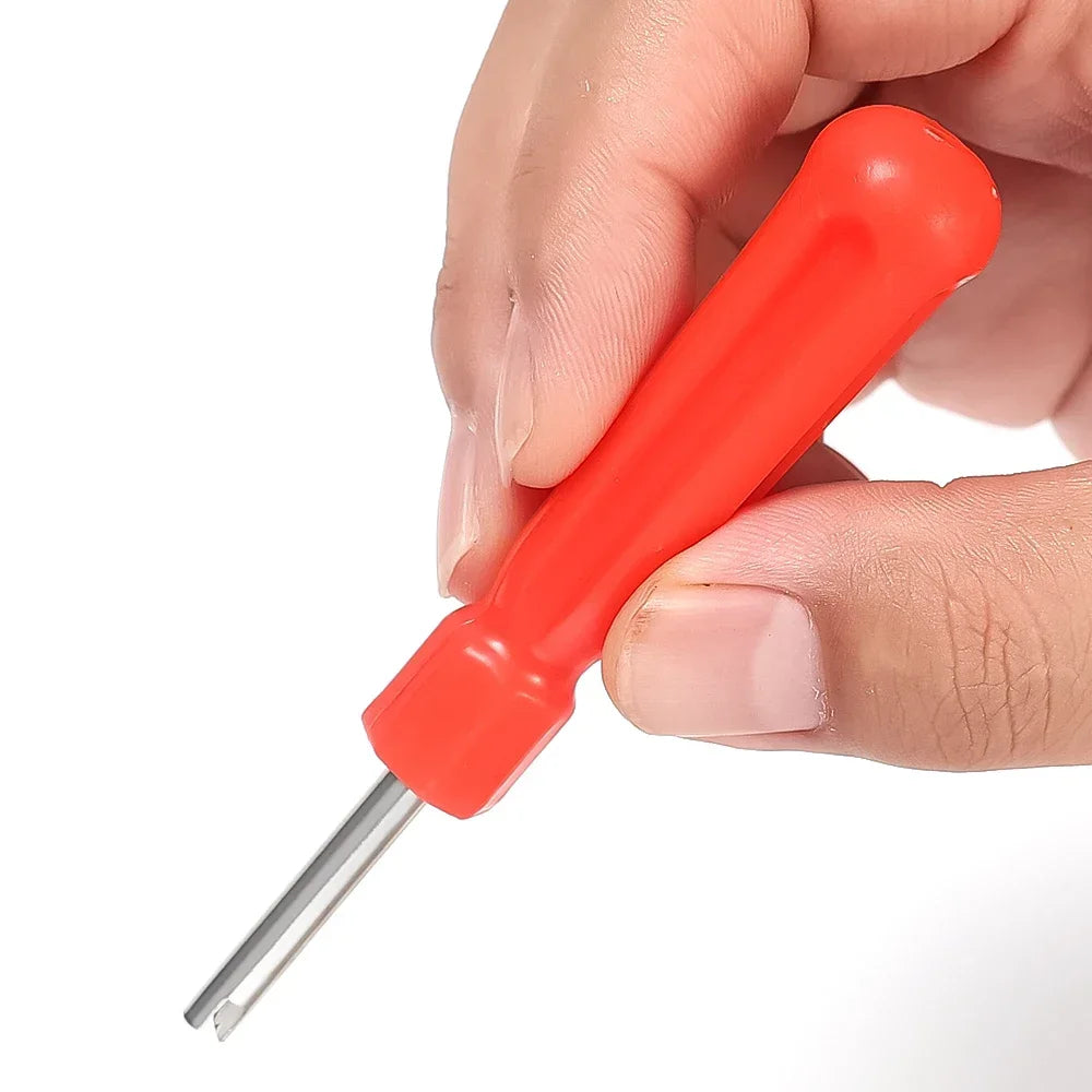 Portable Tire Valve Core Remover Installer Tools Removal Tool Car Bike Bicycle Motorcycle Tire Repair Tools Wrench Screwdriver