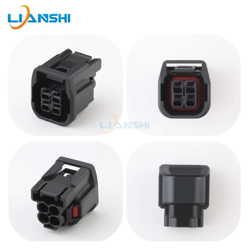 6181-6783 6189-7409 for automotive LED headlights day running light fog lamp plug 4p harness connector with terminals