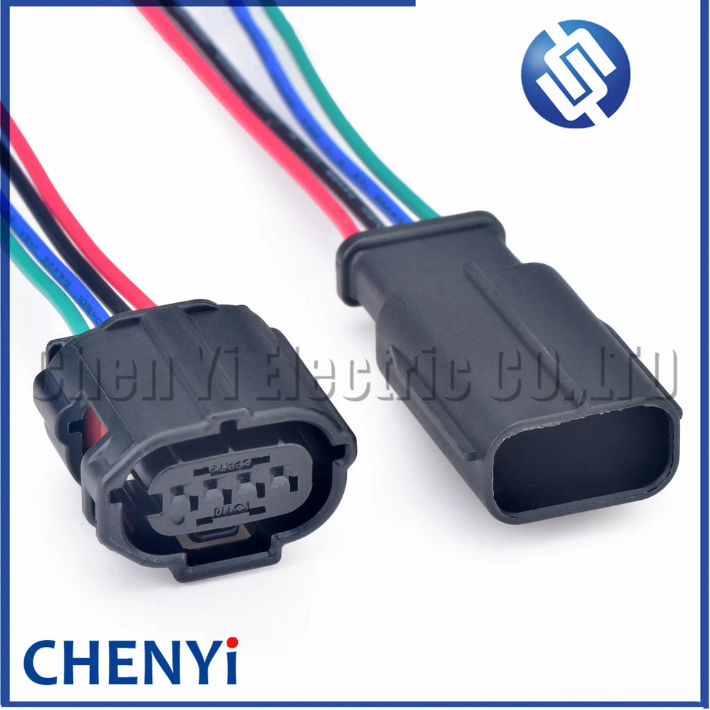 4 Pin Auto waterproof connector TS Series MAF Sensor Connector Air Flow Meter Plug pigtail 6189-7401 For Toyota