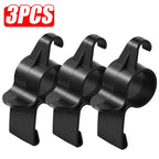 1/4pcs Car Umbrella Holder Car Trunk Hook Umbrella Mount Plant Towel Hook Auto Accessories Internal Storage Organizer Holders