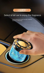 Flowing Sand Solid Fragrance Car Aromatherapy High End Car Logo Car Aromatherapy Seat Decoration Air Freshener Amagi