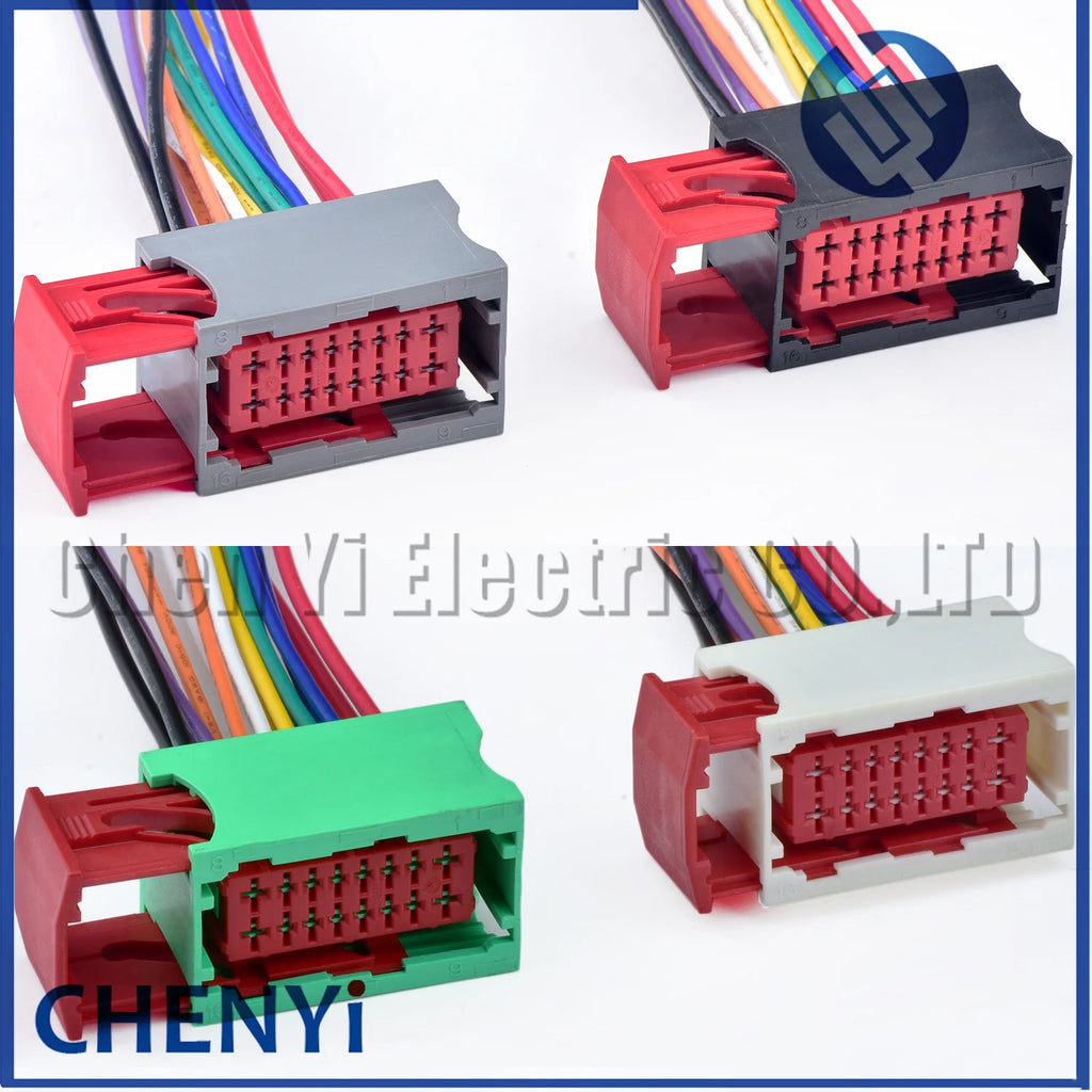 16 Pin Engine Compartment Fuse Box connector Wiring Harness cable plug For Peugeot 206 207 307 308 Citroen C2 c-quatre Triumph