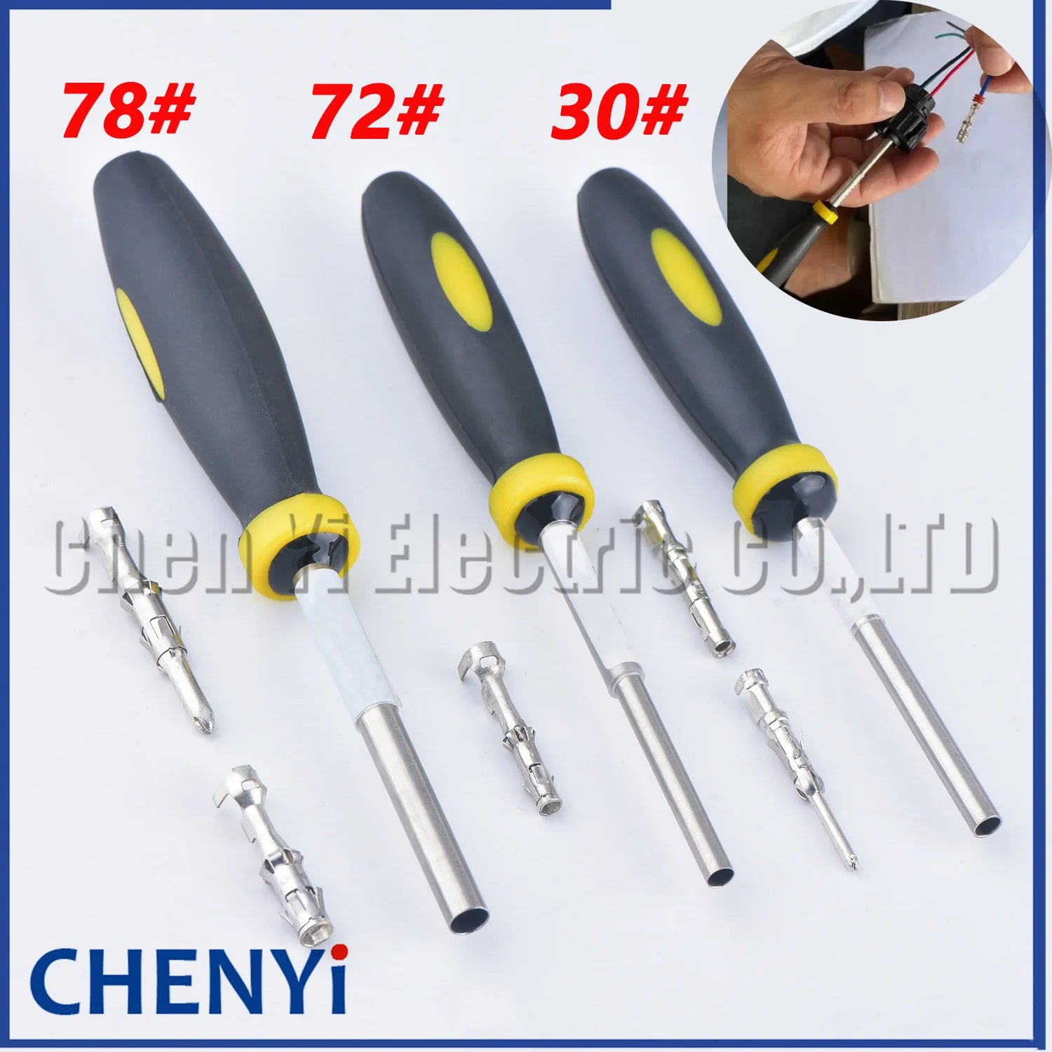 Round Pins Removal Tool Pin extractor Tool For 929989-1 929990-1 66601-1 66602-1 929974-1 929975-1 929967-1 929968-1