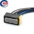 18 Pin Connector Waterproof 1.5mm Series Female Connector Motorcycle Electrical Harnesses Wiring Harness 2-1563759-1