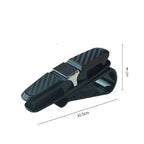 Car Glasses Case Universal Car Sun Visor Glasses Holder Sunglasses Clip Card Ticket Eyeglasses Holder Auto Interior Amagi
