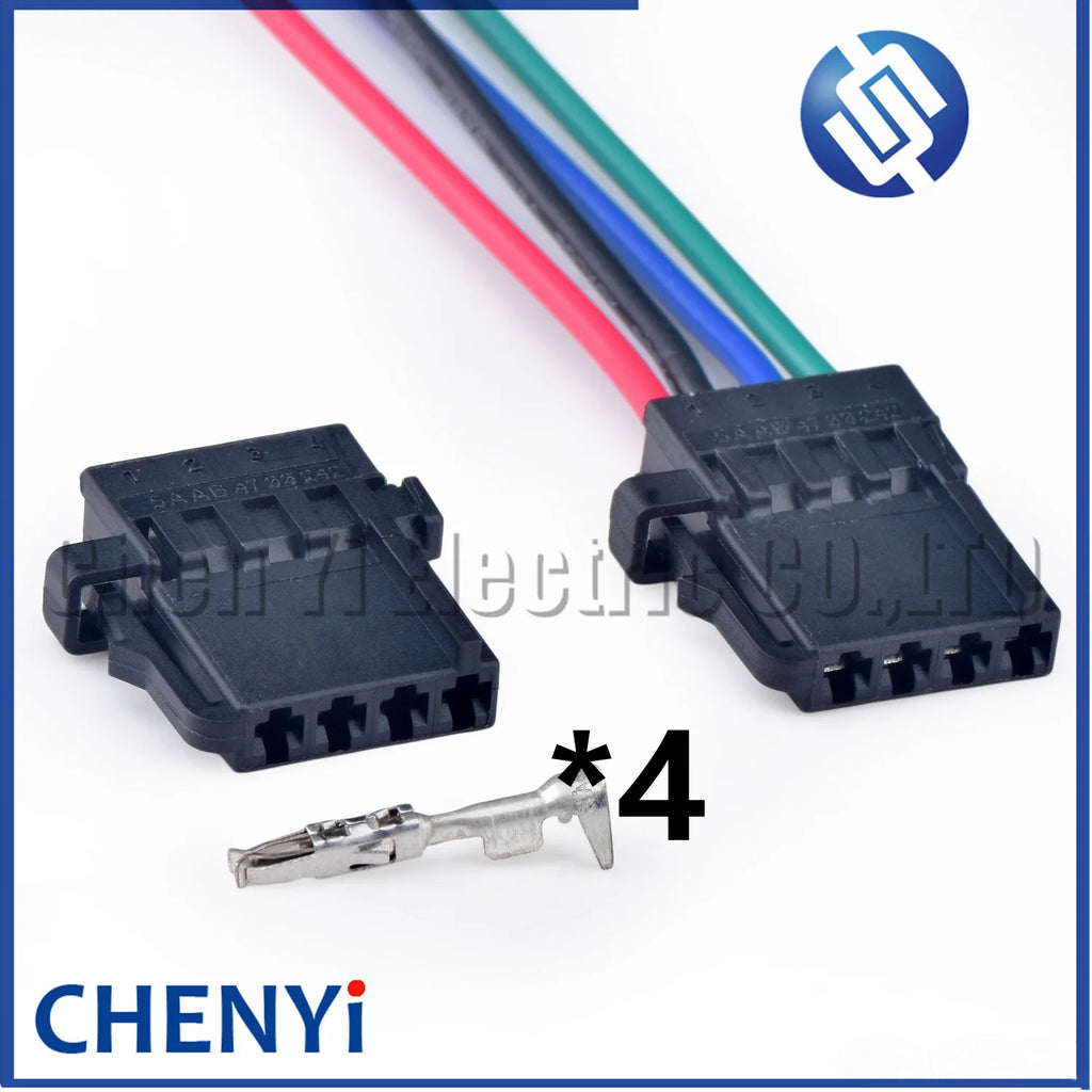 4 Pin Car Taillight Connector Wire Harness Rear Light Harness Lamp Plug 4733242 47 33 242 For Saab 9-3 For Vauxhall For-Vectra C