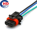 3pin 3.5series electrical waterproof female connector Motorcycle Electrical Harnesses Wiring Harness 1928404073/1928403110