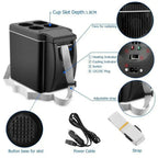 6L 12V Electric Car Refrigerator Mini Freezer Freezer Cooler Warmer Electric Fridge Portable Icebox Travel Refrigerator Amagi