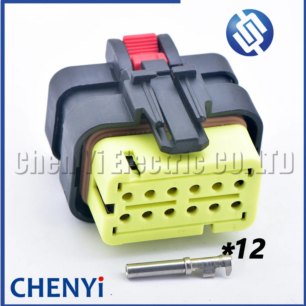 12 Pin Engine Injector Connector Sensor Plug 776437-4 776533-2 776437-3 776437-1 776437-1 776437-2 776437-3 776437-4 For Carter