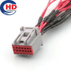 10 Pin Connector Unsealed Male Female Connector Cable Plug Motorcycle Electrical Harnesses 30968-1100 30700-1100