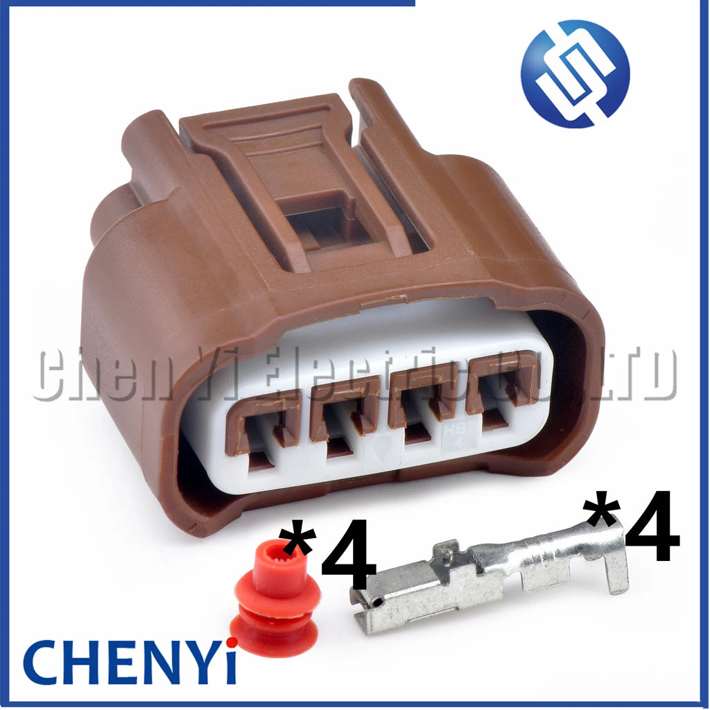 4 Pin Automotive waterproof connector Ignition Coil Wire harness plug 7283-7449-30 90980-11885 For Toyota Camry Corolla Rav4