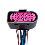 Compatible with Foton Daimler Auman GTL ETX EST headlight plug Annual Edition Headlight connection harness