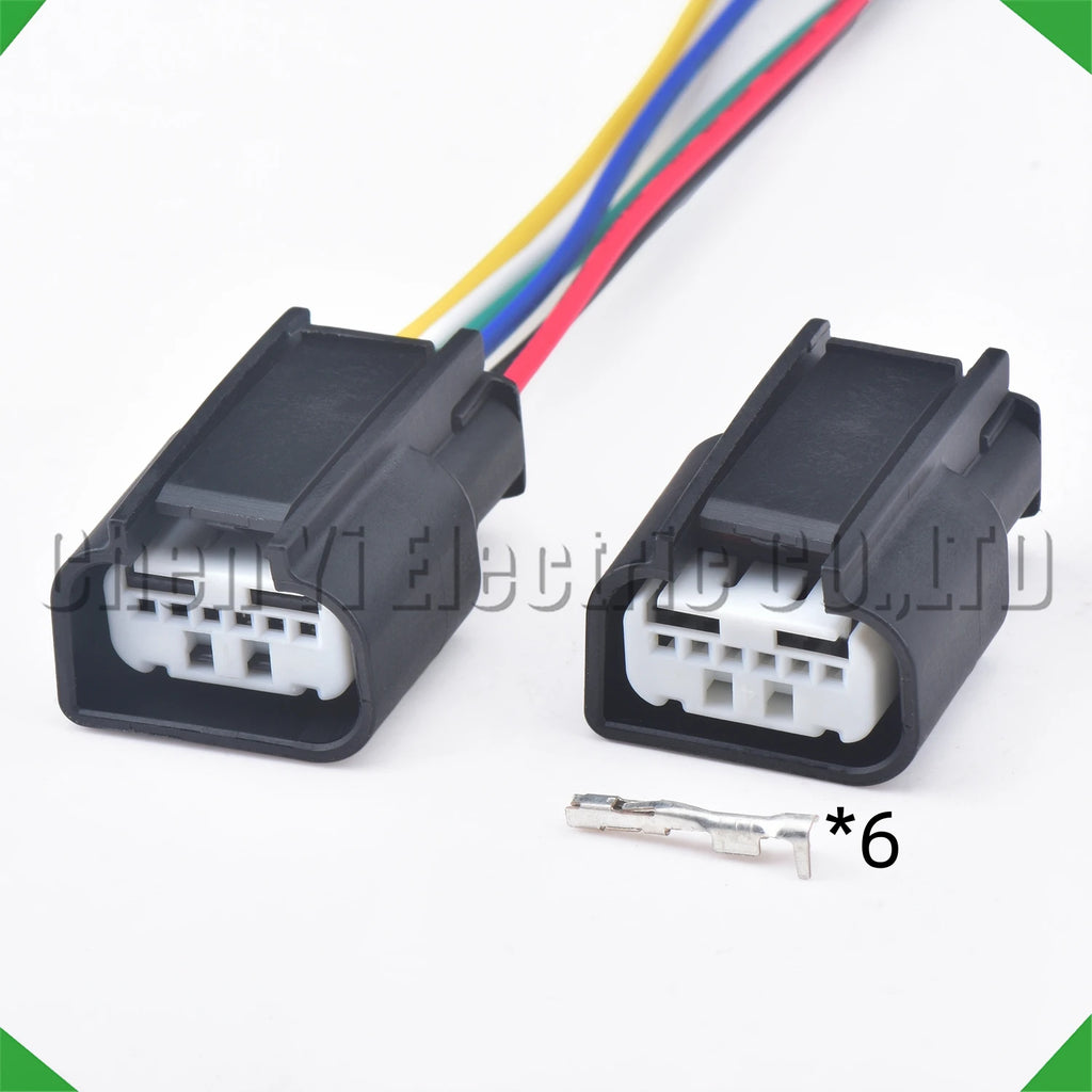 6-pin auto connector connector automotive connectors reverse image ford