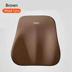 Comfortable Memory Foam Car Seat Cushion with Lumbar Support and Neck Pillow Synthetic Fiber Woven Universal Fit for Vehicle
