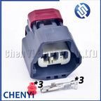 3 Pin Auto waterproof connector Exhaust gas pressure differential sensor plug 7283-5880-10 DP5200 DN1-5H295-BB For Isuzu