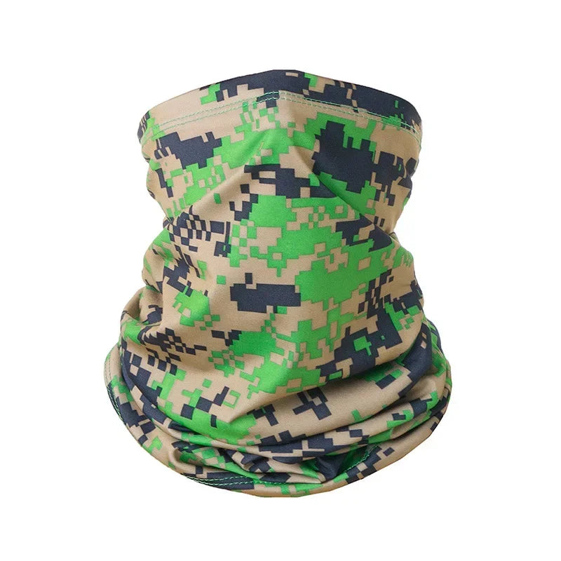 Sports Headscarves Unisex Seamless Magic Bandana For Fishing Running Cycling Windproof Neck Gaiter Face Mask With Sun Protection