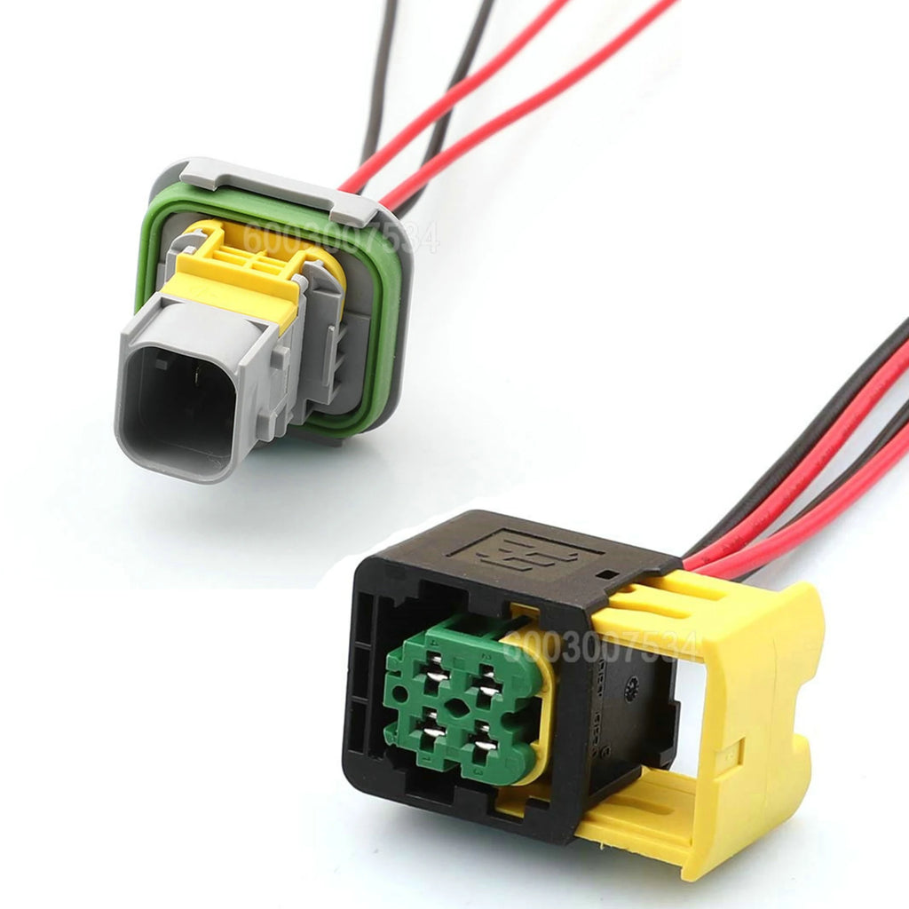 4 Pin Waterproof 3.5mm Series Male Female Connectors Motorcycle Electrical Harnesses Wiring Harness 2-1703808-1 2-1418390-1