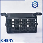 12-Slot Relay Box 6 Relays Fuses Holder Block with 41 pcs Metallic Pins Universal for Automotive and Marine Use