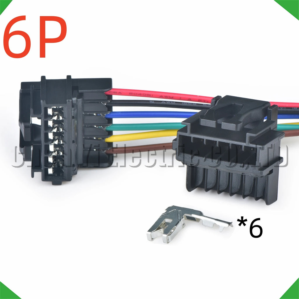 6-pin auto connector connector automotive connectors light renault tail light