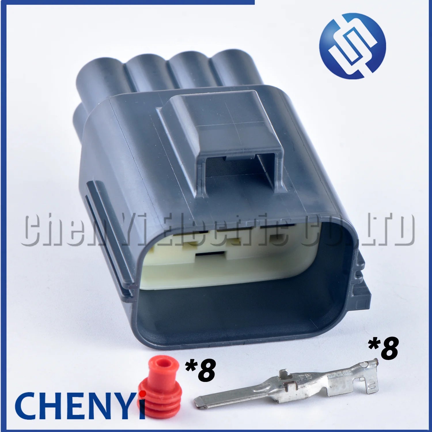 8 Pin Auto connector fuel pump plug Tail lamp headlamp turn signal lamp plug 7283-5574-10 7282-5574-10 for Ford Volvo Cadillac