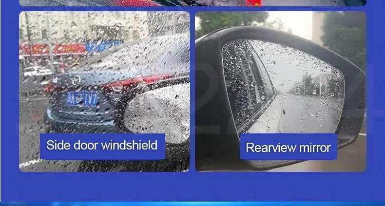 Car Glass Anti-Rain Spray Auto Water Repellent Coating Agent Waterproof Rainproof Anti-fog Glass Cleaner Windshield Clear Amagi
