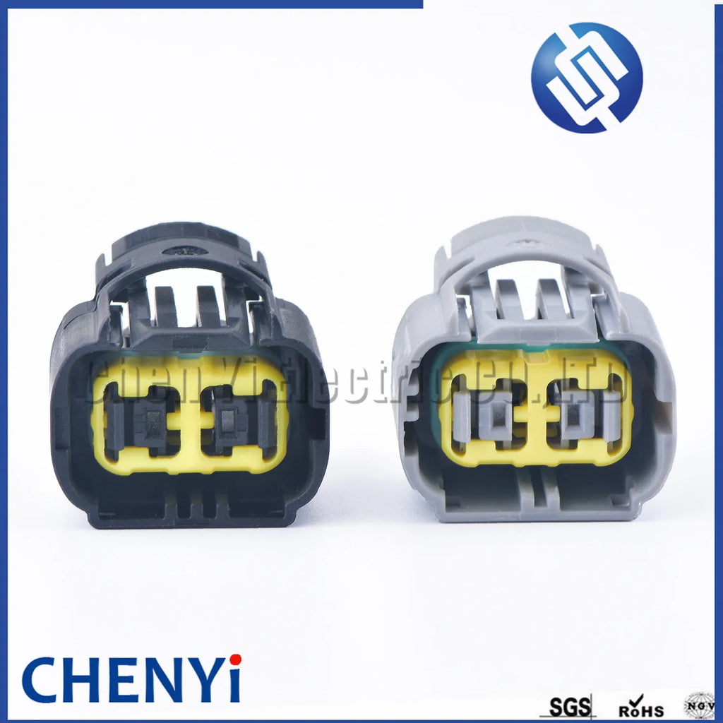 2 Pin Auto waterproof connector Headlight front bumper light plug tail light fog light plug for ford mustang Buick Regal excelle