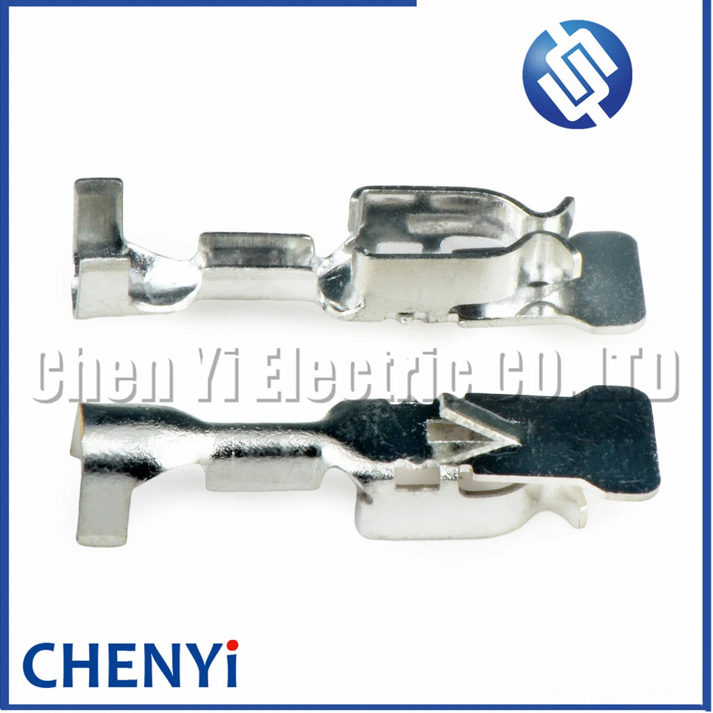 50 Pcs Automotive connector plug Crimp Wire Splice Pins CY004-025 For  Lamp Socket Wedge Light Base W5W 168 194 T10 2825 912 921