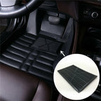 Car Carpet Plate Floor Pad Heel Foot Mat Pedal Patch Black PVC Waterproof Auto Anti-skid Pad Universal Interior Accessories