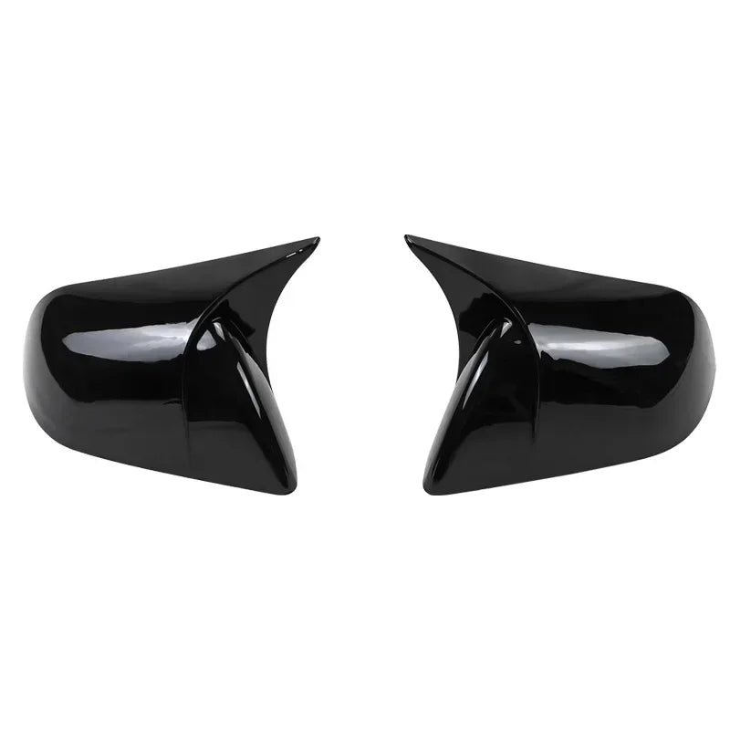 Carbon Fiber Gloss Black Finished Replacement Shell Rearview Mirror Covers Fit For Tesla Model 3 Y Door Side Mirror Caps amabili
