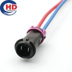 2 Pin Connector 6.3mm Series Male Connector Cable Plug Motorcycle Electrical Harnesses Wiring Harness 813972926