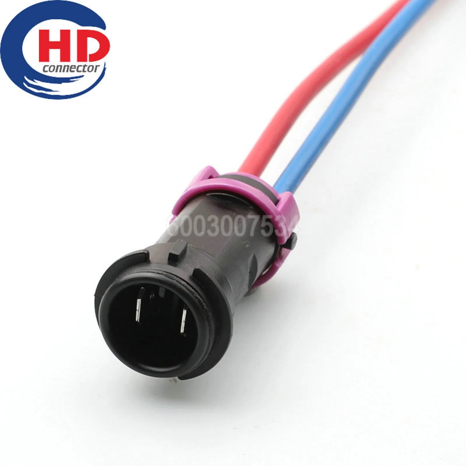 2 Pin Connector 6.3mm Series Male Connector Cable Plug Motorcycle Electrical Harnesses Wiring Harness 813972926
