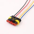 AMP 5-PIN Waterproof 1.8mm Male Female Connectors Plug Wire 18 AWG Harness For Car Motorcycle 282107-1 282089-1
