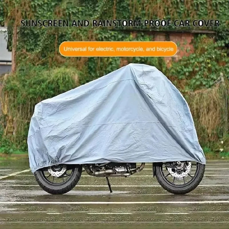 Motorcycle Outdoor Indoor Protective Cover Waterproof Bike Scooter Outdoor Rain Dust UV Proof Sun Protection Case Motorbike amag