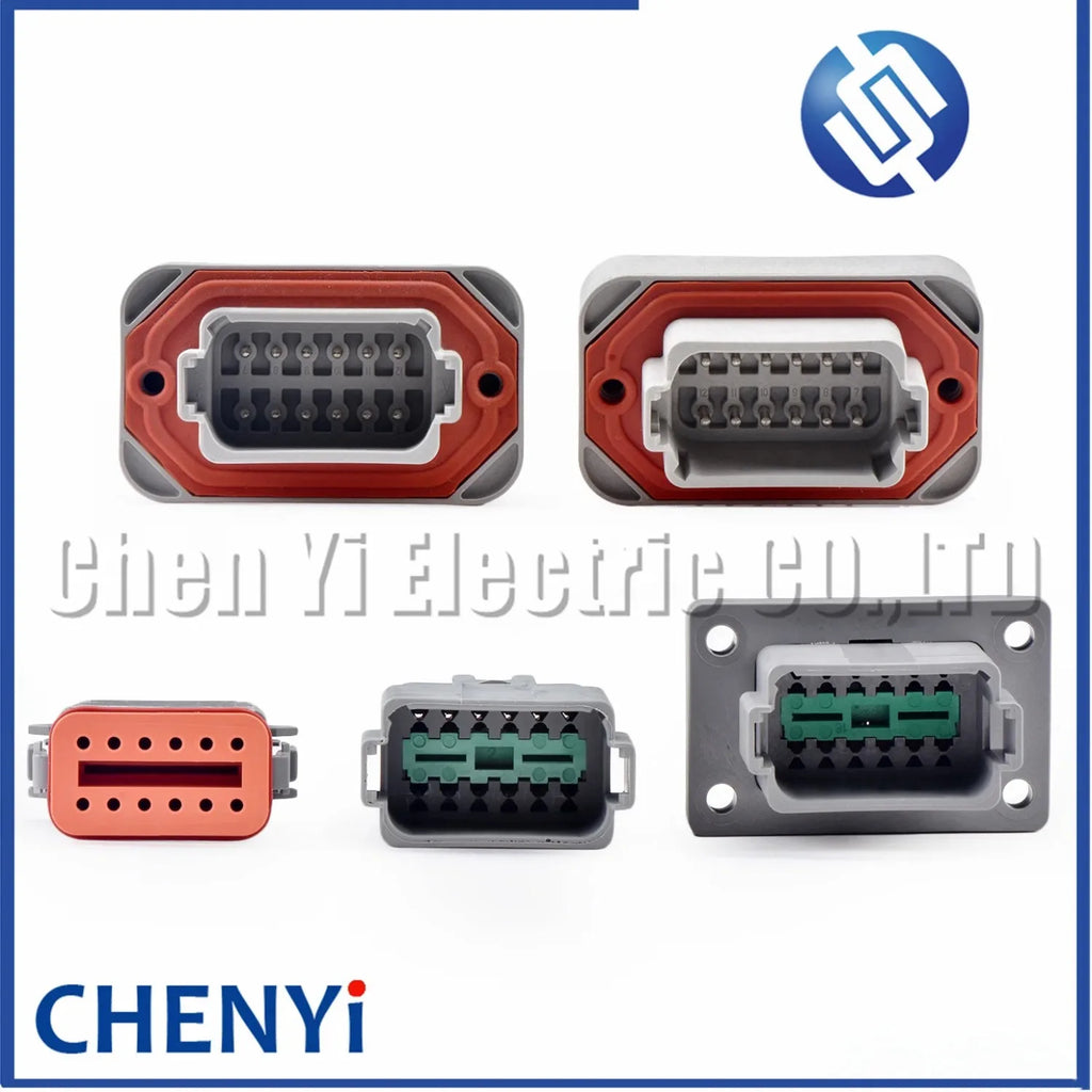 12 Pin Automotive waterproof connector Wire harness plug DT06-12S DT04-12P DT04-12P-L012 DT15-12P DT13-12P For Deutsch DT series