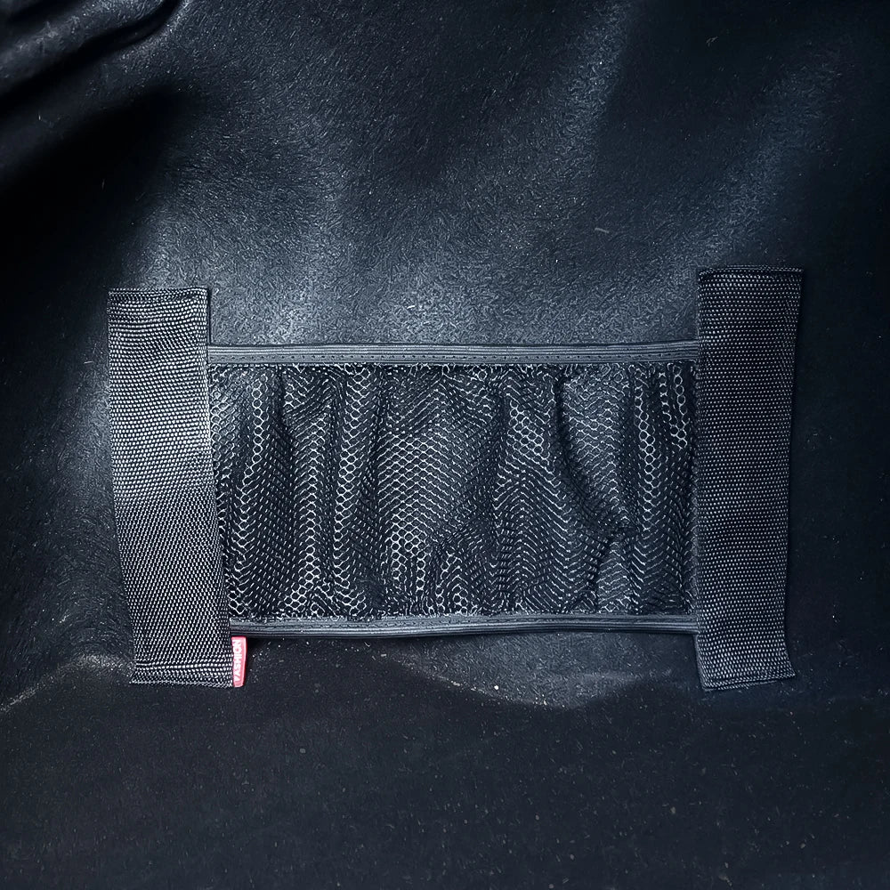 Car Trunk Elastic Mesh Fixed Straps Car Interior Organizer Extinguisher Storage Net Bag Seat Back Fixing Bag Auto Car Accessory