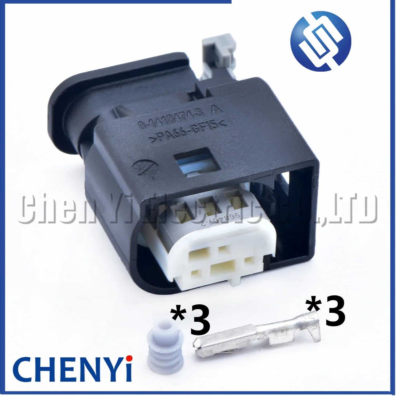 3 Pin Auto connector reverse radar Water temperature sensor Plug 13623745 0-1418474-3 2-1418468-1 A0065402381