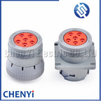 6 Pin 2.5mm series waterproof connector Plug HD16-6-12S-B010 HD10-6-12P HD10-6-12P-L HD10-6-12P-RU HD10-6-12P-AS For DEUTSCH