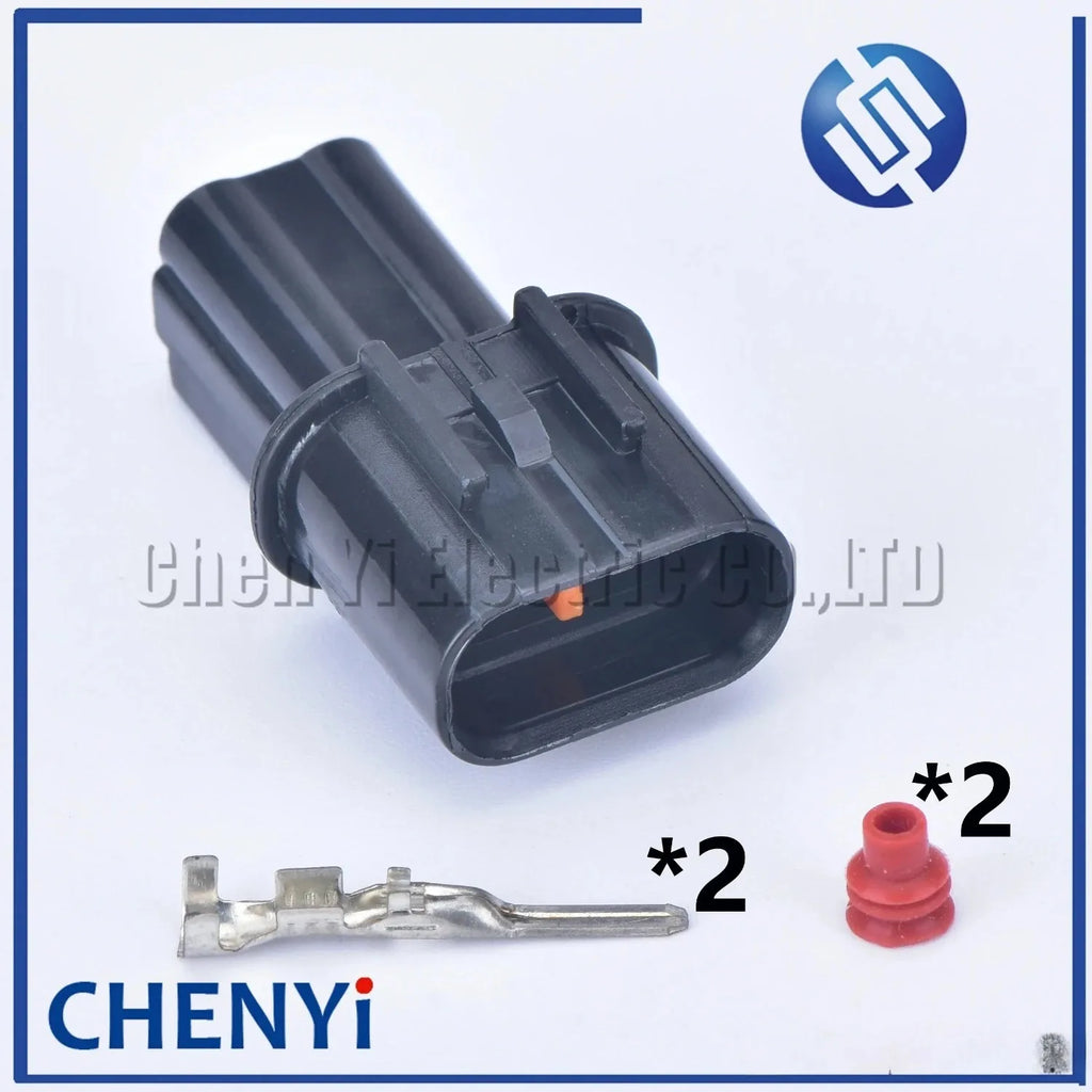 2 Pin 2.2 male or female Headlight plug Fog Lamp Automotive Connector PB625-02027 PB621-02020 For Hyundai-Kia