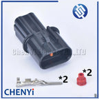 2 Pin 2.2 male or female Headlight plug Fog Lamp Automotive Connector PB625-02027 PB621-02020 For Hyundai-Kia