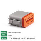 5/10/20Sets Deutsch DT Waterproof Connector Electrical Wire Socket Plug For Car 2P/3P/4P/6P/8P Kit Box Suit DT06-4S DT04-2P DT06
